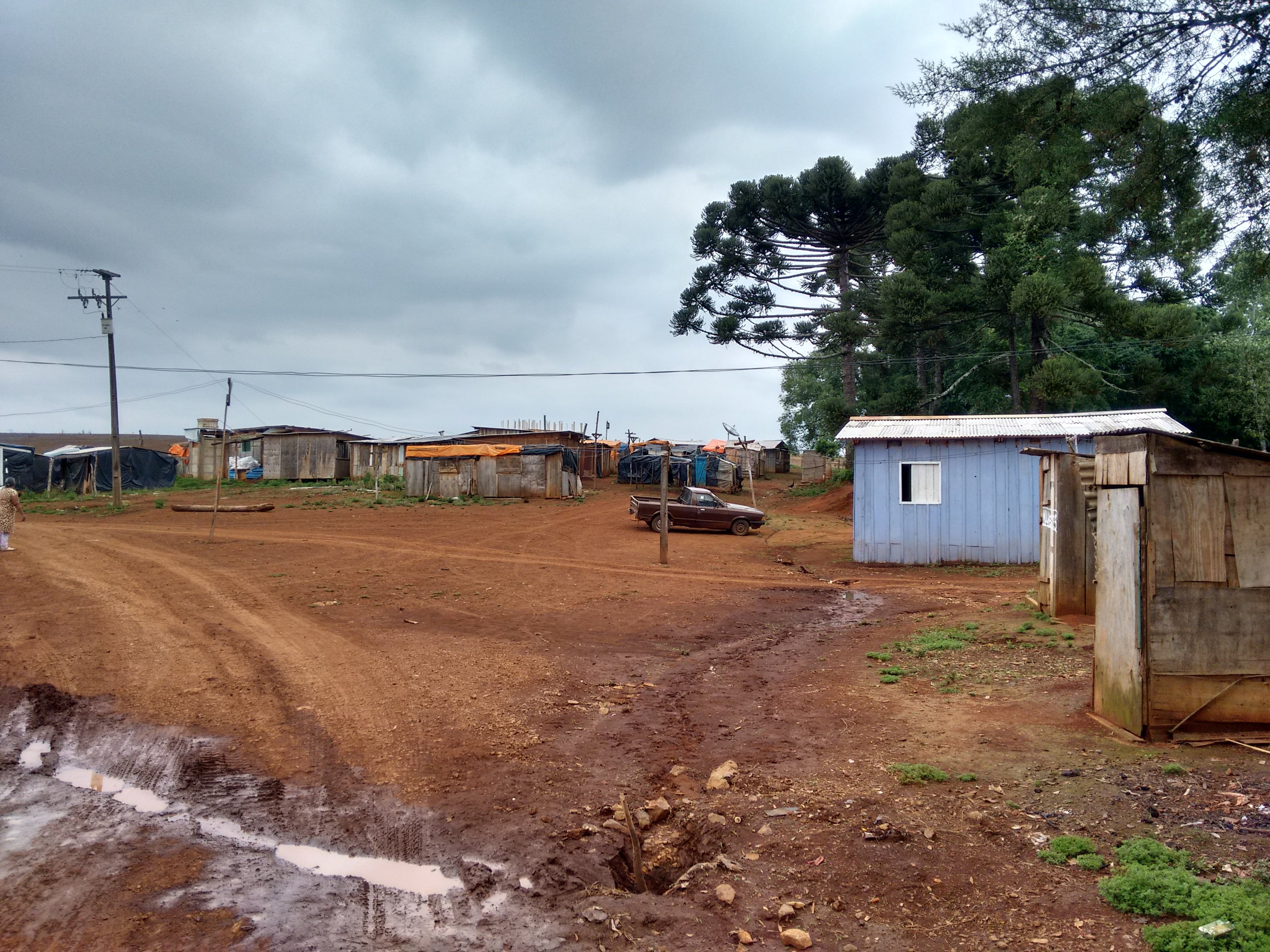 Vista panorâmica do Quilombo Paiol de Telha em 2019